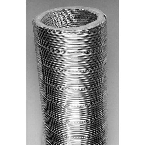 Flexalu acoustique en aluminium - Diam. 102 mm x L. 6 m