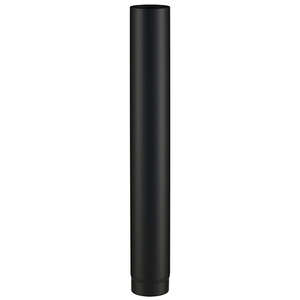 Tuyau en acier noir - Diam. 150 mm x L. 1 m
