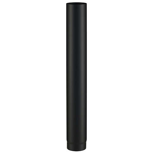 Tuyau en acier noir - Diam. 150 mm x L. 1 m