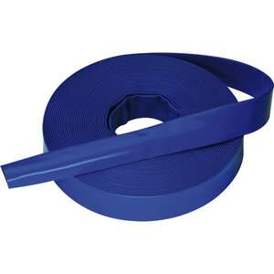 TUYAU PLAT FLAT 40MM P.S.7BARS BLEU LE - Ref:FL07040050