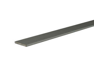 Profilé de finition chant plat en aluminium anodisé - 2 angles vifs - L. 2500 x l. 20 x Ép. 2 mm