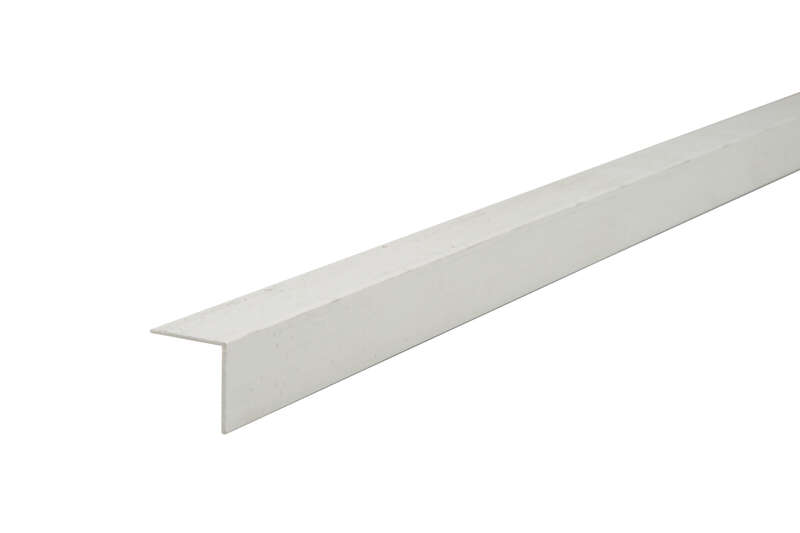 Baguette d'angle en PVC - L. 2600 x l. 50 x Ép. 50 mm