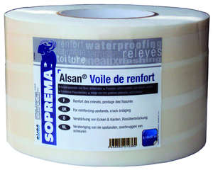 Armature de renfort ALSAN® VOILE RENFORT pour résines d'étanchéité L. 50 x l. 0,20 m