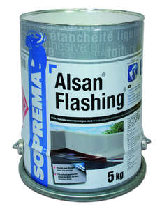 Résine d'étanchéité monocomposante ALSAN® FLASHING - Seau de 2,5 kg