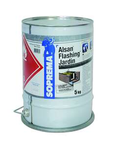 Résine d'étanchéité monocomposante ALSAN® FLASHING JARDIN - Seau de 2,5 kg