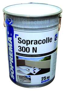 Colle pour membranes d'étanchéité et des isolants SOPRACOLLE 300 N - Bidon de 25 kg
