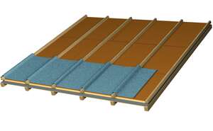 Panneau isolant toiture inclinée EFITOIT® SI L. 1200 x l. 1000 x Ép. 120 mm - R=5,55 m².K/W