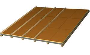Panneau isolant toiture inclinée EFITOIT® SI L. 1200 x l. 1000 x Ép. 100 mm - R=4,65 m².K/W