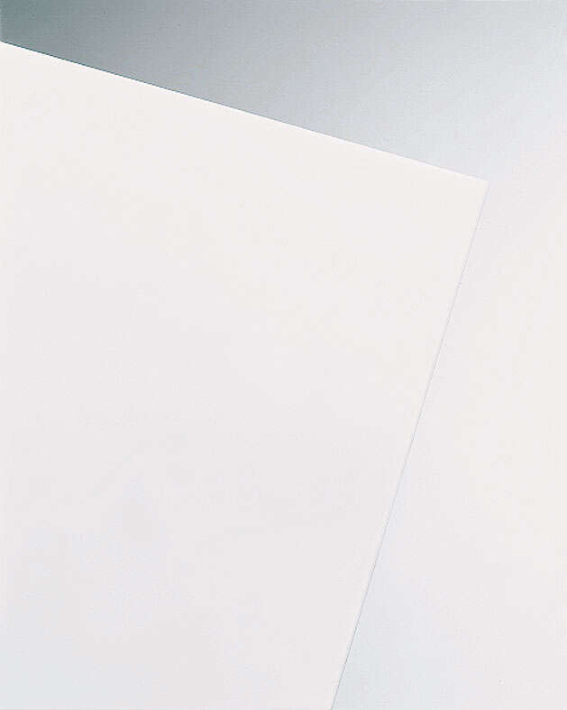 Plaque de verre synthétique ONDUGLASS - blanc - L. 1 x L. 1 m x Ép. 3 mm