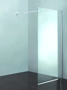 Paroi de douche fixe OTTOFOND Clear  L.115 x H.190 cm - Verre Securit transparent 6 mm