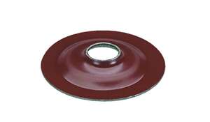 Rondelle à bossage pour étanchéité des bacs en acier laqué - brun rouge - Diam. 34 x L. 34 mm - Sachet de 100 pièces