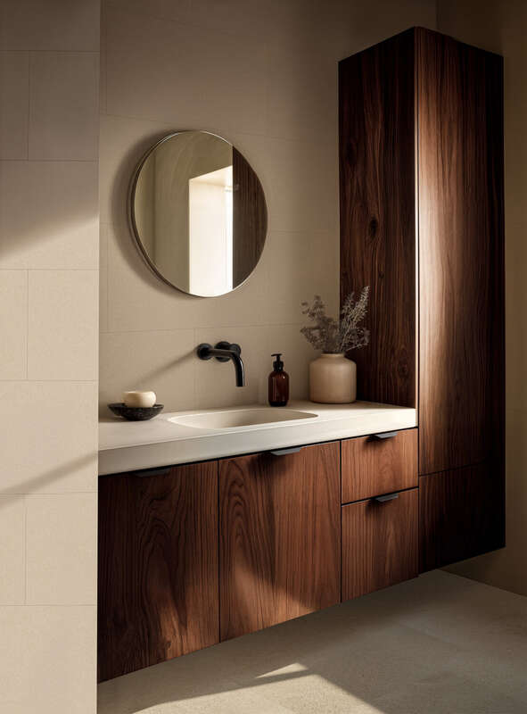 MURAL REVELA 65X37.5CM - CONCRETE CREAM