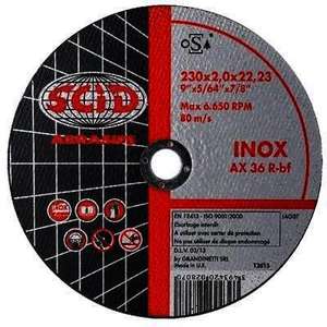 Disque à tronçonner inox - Diam. 230 mm