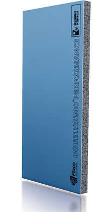 Complexe de doublage DOUBLISSIMO® PERFORMANCE en polystyrène expansé L. 2,7 x l. 1,2 m x Ép. 13 + 80 mm - R=2,55 m²·K/W