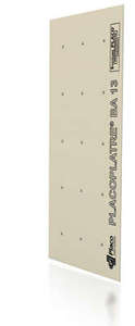 Plaque de plâtre PLACOPLATRE® BA 13 NF L. 2,6 x l. 1,2 m x Ép. 13 mm