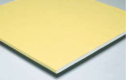 Plaque de plâtre haute dureté PLACODUR® L. 2,6 x l. 1,2 m x Ép. 12,5 mm