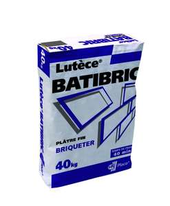 Plâtre LUTECE® BATIBRIC - Sac de 25 kg