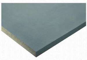 Plaque de plâtre hautement hydrofuge GLASROC® L. 2,6 x l. 1,2 m - Ép. 12,5 mm