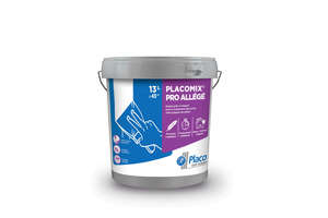 Enduit de jointoiement PLACOMIX® PRO allégé blanc - Seau de 17 kg