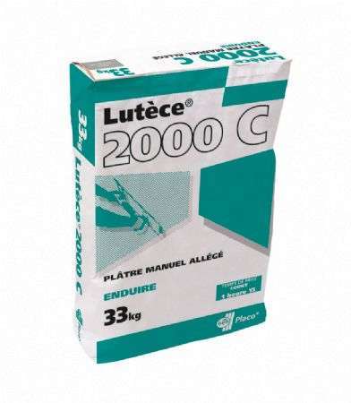 Plâtre LUTECE® 2000 C - Sac de 33 kg
