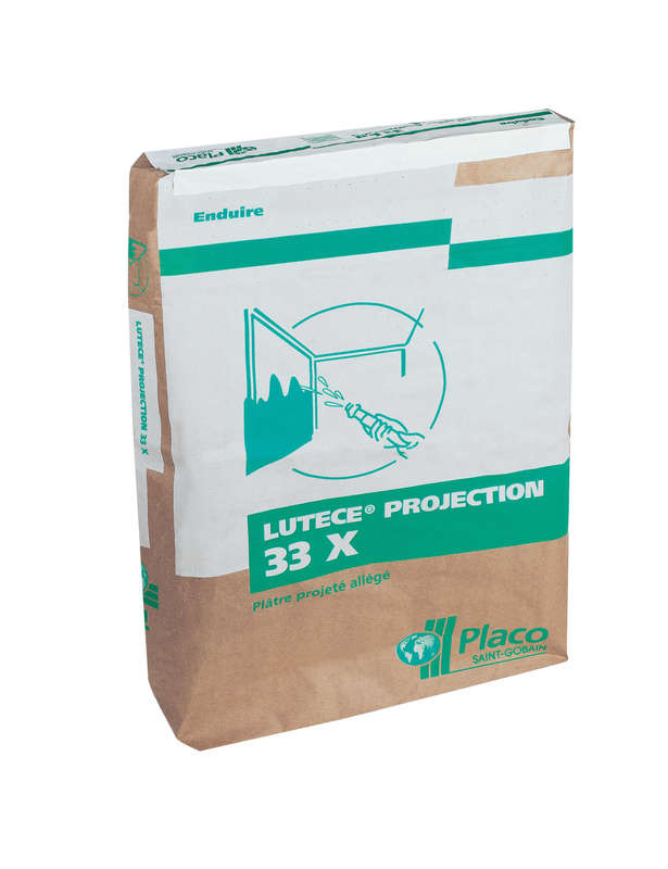 Plâtre LUTECE® Projection 33 X - Sac de 33 kg
