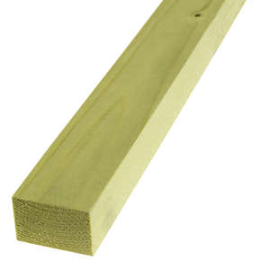 Tasseau calibré ossature en Sapin du Nord - préservé classe 3.1 - vert - L. 5700 x l. 45 x 22 mm