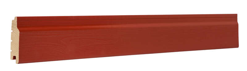 Bardage en Sapin du Nord EXTRA ONTARIO - préservé classe 3.1 - rouge sang de boeuf - L. 4450 x l. 122 x Ép. 19 mm