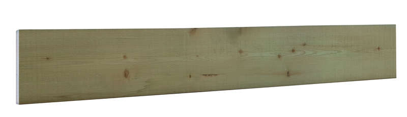 Planche agricole en Sapin du Nord - préservé classe 3.1 - vert - L. 5500 x l. 175 x H. 19 mm