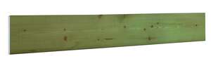 Planche agricole en Sapin du Nord - préservé classe 3.1 - vert - L. 4800 x l. 175 x H. 19 mm