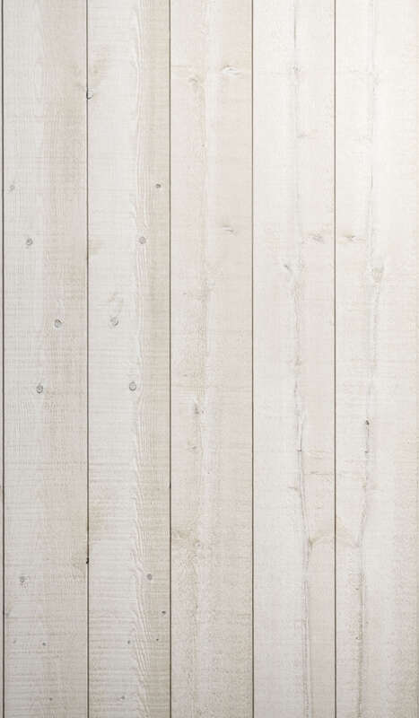 Parement blanc en Sapin du Nord - élégie carrée languette décalée - blanchi brut de sciage - L. 2650 x l. 135 x H. 12 mm