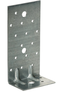 Equerre renforcée E17 L. 150 x l. 50 x H. 75 x épai. 2 mm