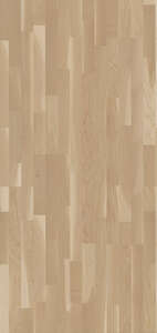 Sol parquet en bois ESSENTIEL 3 frises nude authentique vernis mat - Ép. 13,2 mm