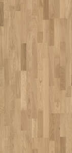Sol parquet en bois ESSENTIEL 3 frises nature naturel vernis mat - Ép. 13,2 mm