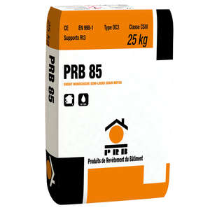 Enduit monocouche OC3 semi-lourd grain moyen PRB 85 jaune touraine clair - Sac de 25 Kg