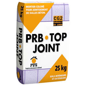Joint coloré pour dalle béton TOP JOINT - Sac de 25 Kg
