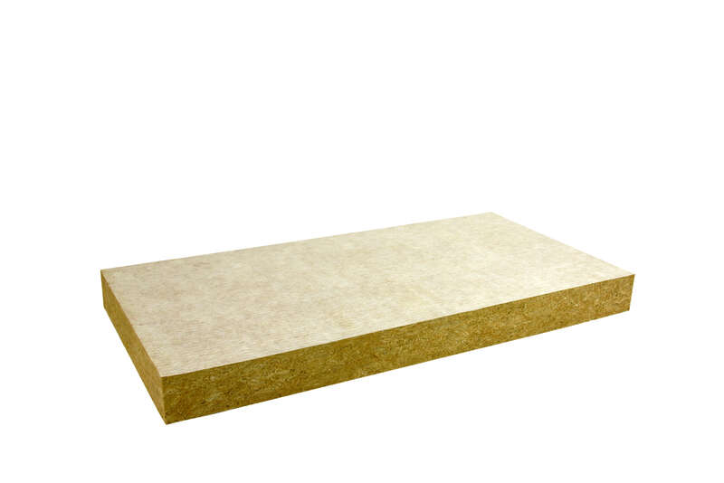 Doublage isolant plaque de plâtre/laine de roche Labelrock - ép. 10+60 mm - 2,6x1,2 m - R = 1,20 m².K/W