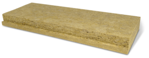 Panneau isolant ROCKBARDAGE NU lèvre caisson en laine de roche pour extérieur L. 1350 x l. 450 mm Ép. 110 mm - R=3,30 m².K/W