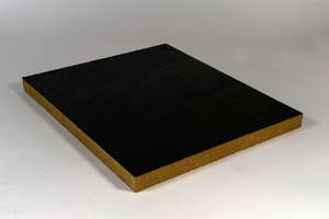 Panneau isolant ROCKACIER B SOUDABLE en laine de roche pour extérieur L. 1200 x l. 1000 mm Ép. 80 mm - R=2,05 m².K/W