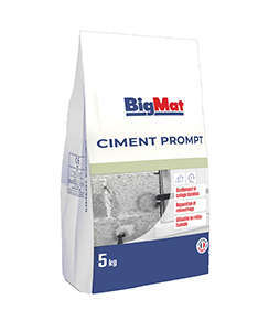 Ciment prompt BIGMAT gris - Sac de 5 kg