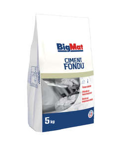 Ciment fondu BIGMAT gris - Sac de 5 kg