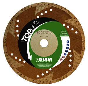 DISQUE TS80125/22 DISQUE DIAMANT Ø125/22.23 GRANIT - PIERRES NATUREL