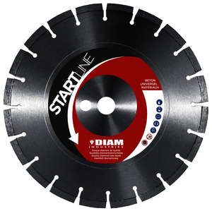 Disque diamant universel Materi Diam. 125 x 22 mm béton