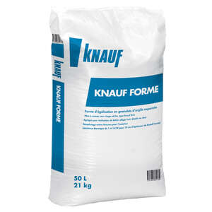 Granulat en argile expansée KNAUF FORME - sac de 50 litres