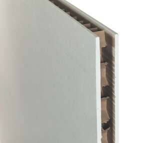 Cloison alvéolaire en plâtre POLYCLOISON 50 BA HOUSSEE L. 2500 x l. 1200 x Ép. 50 mm