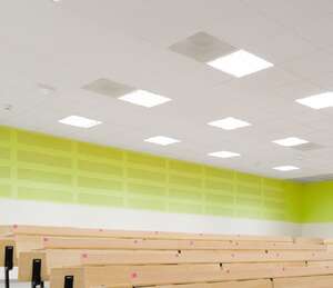 Dalle de plafond CONTUR REGULA pour plafonds acoustiques L. 600 x l. 600 x Ép. 13 mm