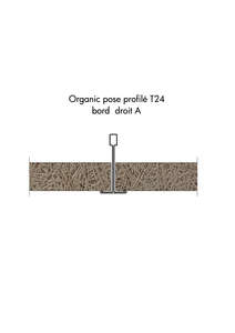 Dalle acoustique en laine de bois ORGANIC A/SK-04 PURE L. 600 x l. 600 x H. 25 mm