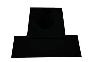 Solin kit en plomb noir - pente de 25 à 45° - Diam. 150 mm