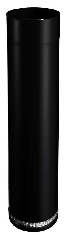 Rallonge téléscopique en émail 1,2 mm noir - Diam. 150 mm