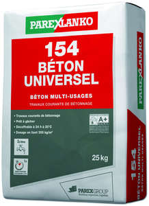 Béton 154 UNIVERSEL gris - Sac de 25 kg