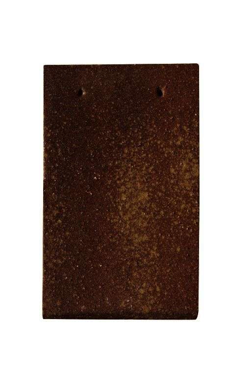 Tuile en béton VIEILLE FRANCE vieux chêne L. 165 x H. 13 mm